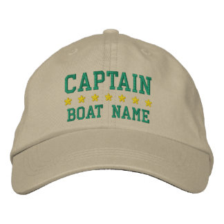 Capitaine nautique Votre nom de bateau Casquette k