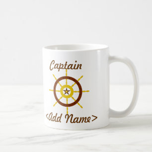 Capitaine personnalisé Mug
