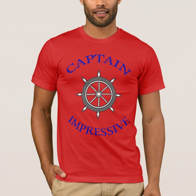 CAPITAINE T-shirts IMPRESSIONNANTS (Devant)