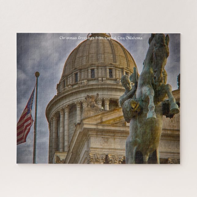 Capitale Oklahoma. Jigsaw Puzzle (Horizontal)