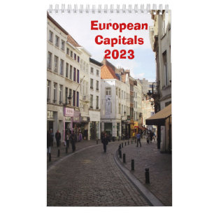Capitales européennes - Calendrier 2023