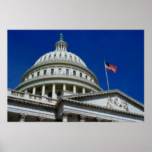 Capitol Building, Washington, USA Poster