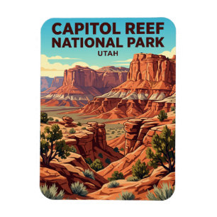 Capitol Reef National Park Utah Magnet