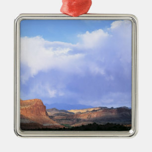 Capitol Reef National Park, Utah. USA. Cumulus Silbernes Ornament