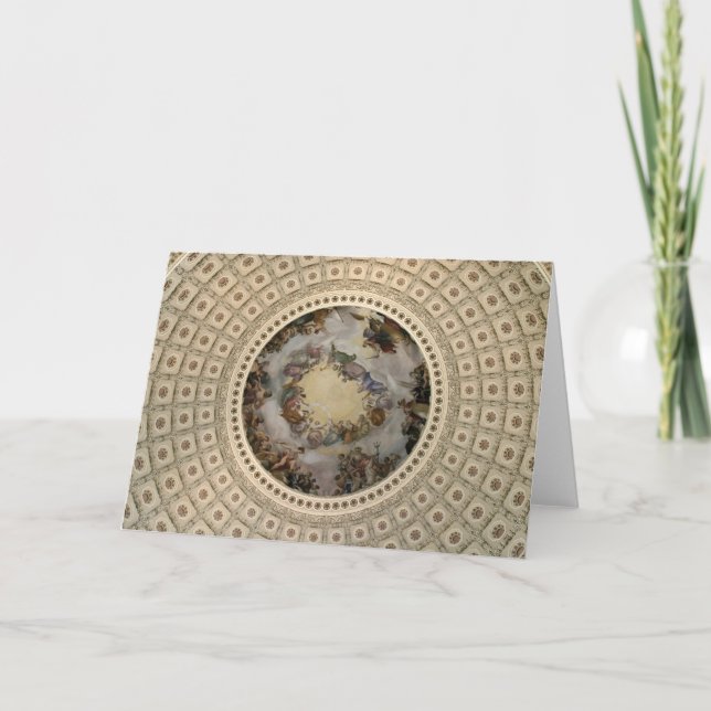 Capitol Rotunda Greeting Card Karte (Vorderseite)