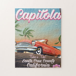 Capitola Kalifornien Vintage-Reiseposter