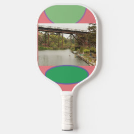 Capitola Szenen mit Ufer und Brücke Pickleball Schläger