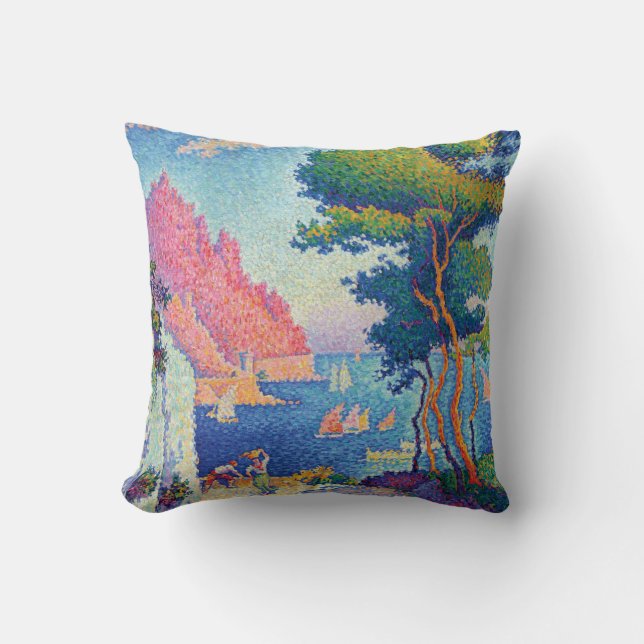 Capo di Noli durch Paul Signac Kissen (Vorderseite)