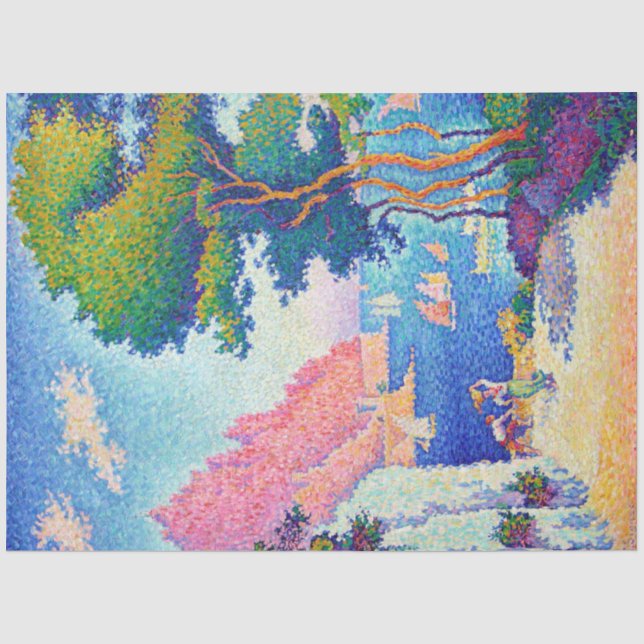 Capo di Noli, Signac Seidenpapier (Vorderseite)