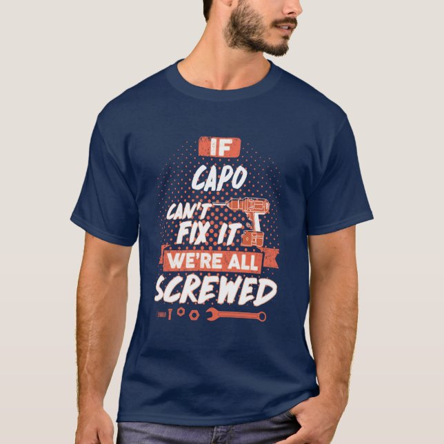 CAPO Shirt, CAPO t Shirt für Männer (Vorderseite)