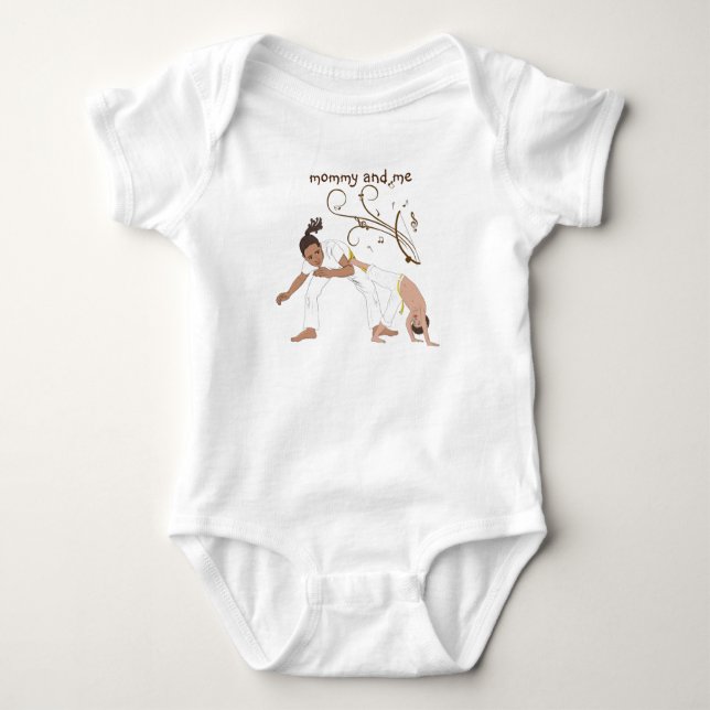 Capoeira-Baby Baby Strampler (Vorderseite)