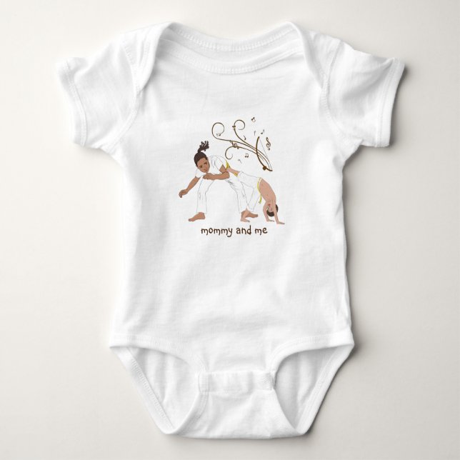 Capoeira-Baby Baby Strampler (Vorderseite)