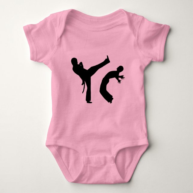 Capoeira Baby Strampler (Vorderseite)