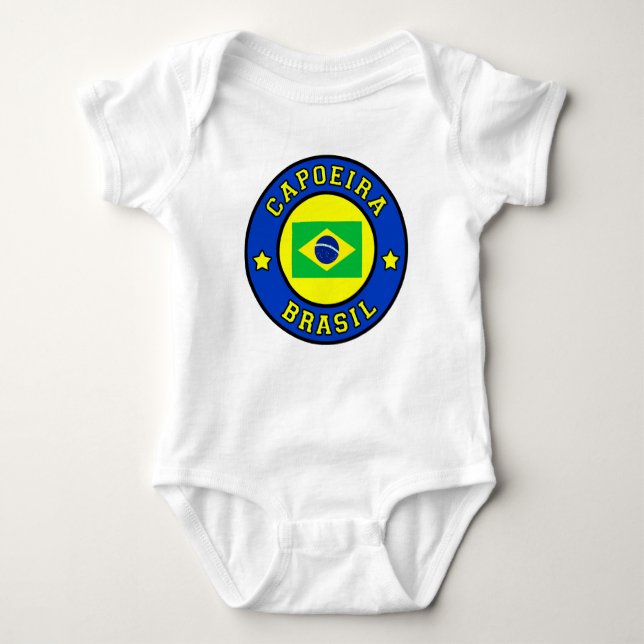 Capoeira Brasil Baby Strampler (Vorderseite)
