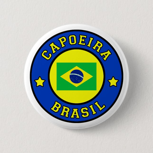 Capoeira Brasil Button (Vorderseite)