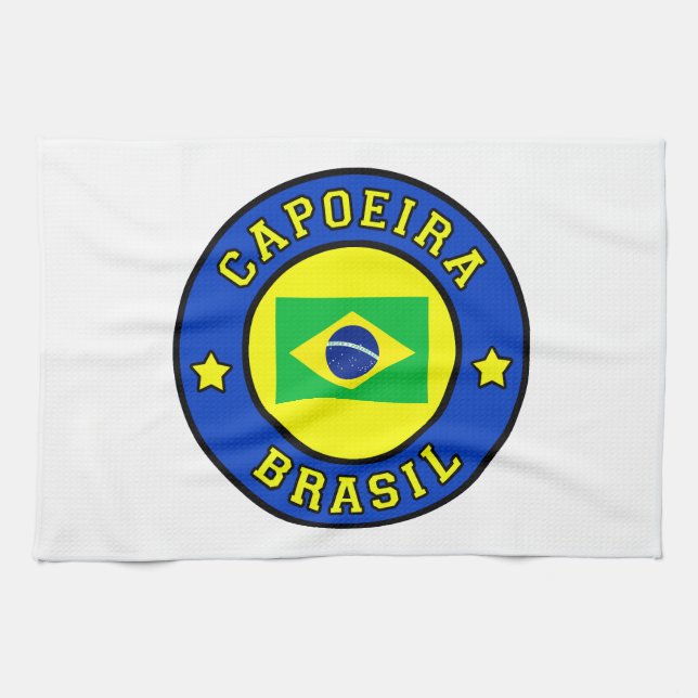 Capoeira Brasil Geschirrtuch (Horizontal)