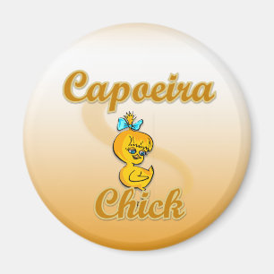 Capoeira Chick Magnet