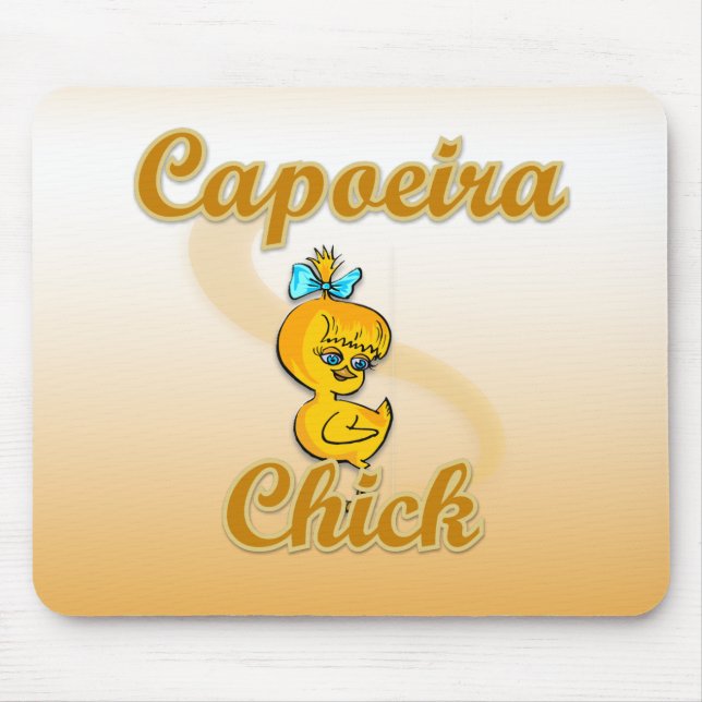 Capoeira Chick Mousepad (Vorne)