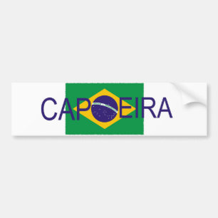 Capoeira Flagge Autoaufkleber