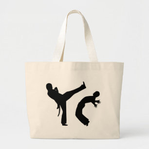 Capoeira Jumbo Stoffbeutel