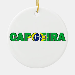 Capoeira Keramik Ornament