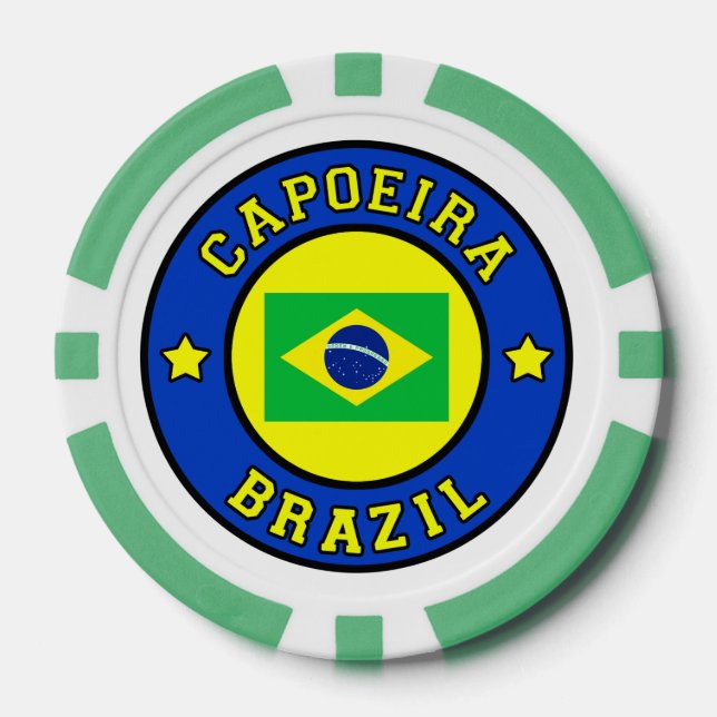 Capoeira Pokerchips (Vorderseite)