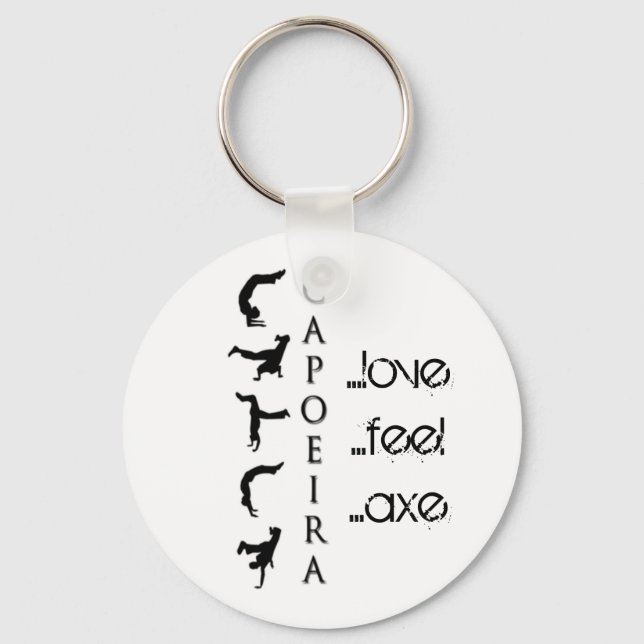 Capoeira Schlüsselanhänger (Vorderseite)
