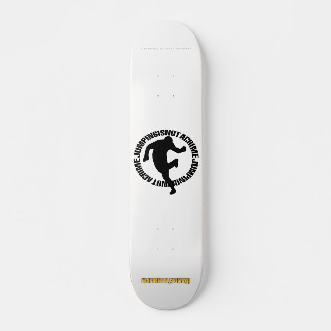 CAPP Platten Jumpstyle Skateboard (Vorne)