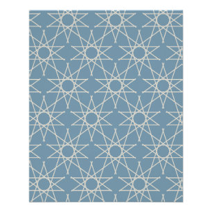 Cappadocia-Himmel geometrisches Muster Poster