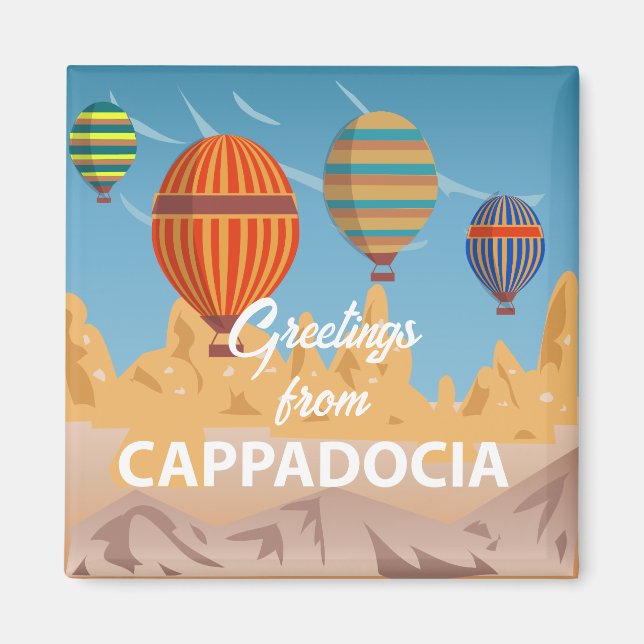 Cappadocia Turquie Travel Vacances aimant (Devant)