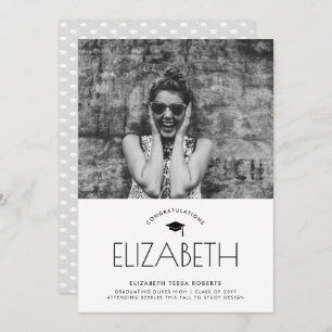 Capped it Graduation Faire-part