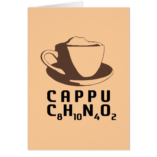 Cappuccino chimique (Devant)