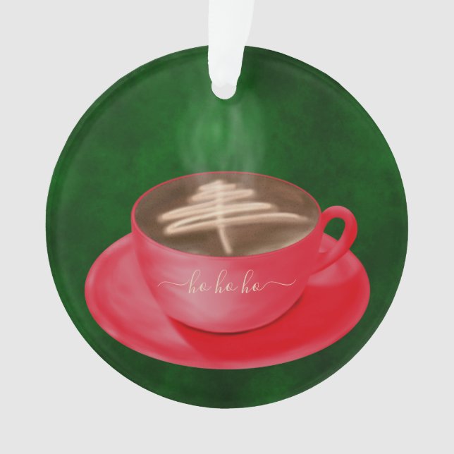 Cappuccino de Noël personnalisé (devant)