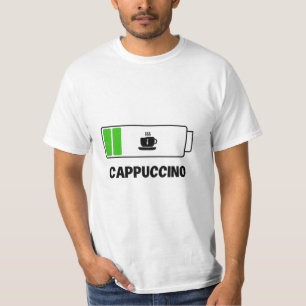 'CAPPUCCINO -einfache einzigartige Typographie T-Shirt