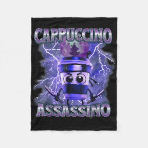 Cappuccino Ino Kaffee Liebhaber Italienisch Brainr Fleecedecke