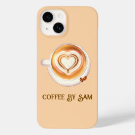 Cappuccino-Kaffee Case-Mate iPhone 14 Hülle