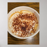 Cappuccino Kaffee mit Zimt