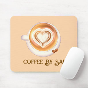 Cappuccino-Kaffee Mousepad