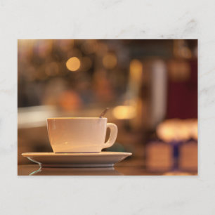 Cappuccino-Kaffee, Venedig, Italien Postkarte