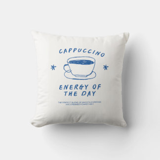 Cappuccino Kaffeepause | Funny Coffee Lover Gesche Kissen