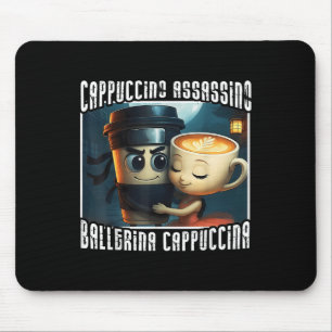 Cappuccino Liebe Ballerina Cappuccino Mousepad