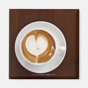Cappuccino mit Liebe Magnet
