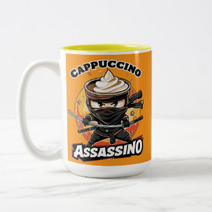 Cappuccino Monument Obelisk Zweifarbige Tasse