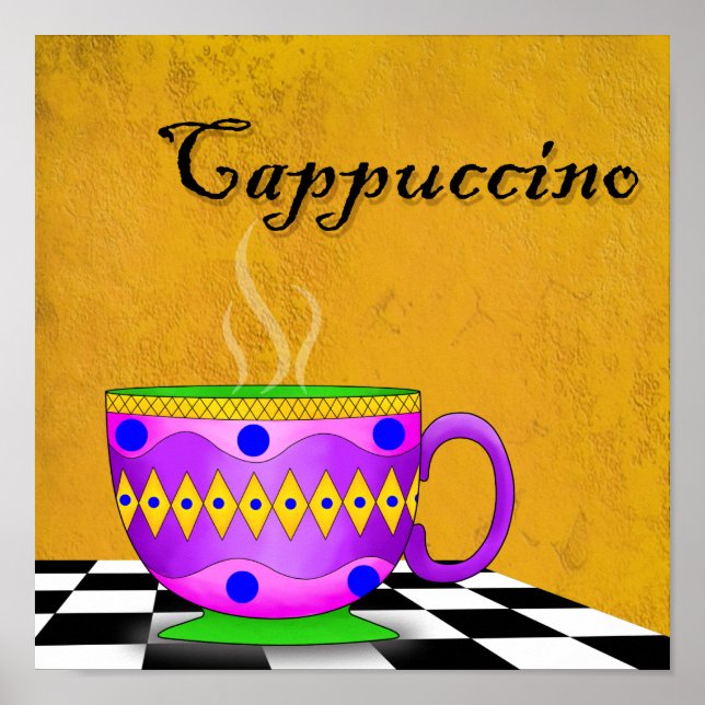 Cappuccino Poster (Vorne)