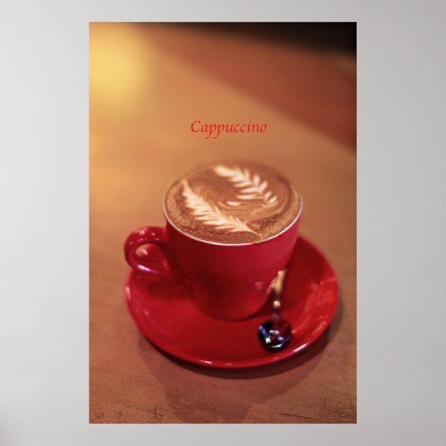 Cappuccino Poster (Vorne)