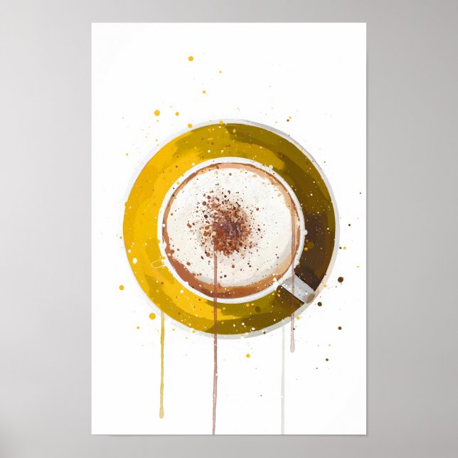 Cappuccino Poster (Vorne)