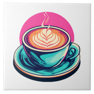 Cappuccino-Tasse Fliese