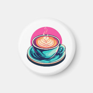 Cappuccino-Tasse Magnet