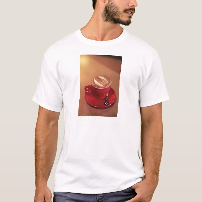 Cappucino Blank T-Shirt (Vorderseite)