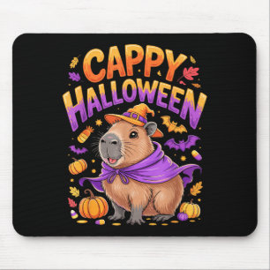Cappy Halloween Capybara Hexe Mousepad